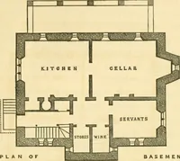 An illustration from Cottage residences : or, A series of designs for rural cottages and cottage villas, and their gardens and grounds ; adapted to North America (1847)