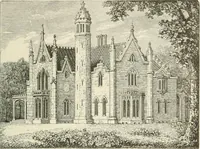 An illustration from Cottage residences; or, A series of designs for rural cottages and cottage villas, and their gardens and grounds (1873)