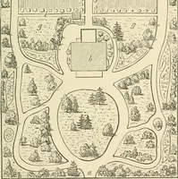 An illustration from Cottage residences; or, A series of designs for rural cottages and cottage villas, and their gardens and grounds (1873)