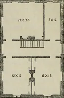 An illustration from Cottage residences : or, A series of designs for rural cottages and cottage villas, and their gardens and grounds. Adapted to North America (1847)