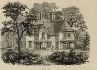 An illustration from Cottage residences : or, A series of designs for rural cottages and cottage villas, and their gardens and grounds. Adapted to North America (1847)