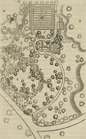 An illustration from Cottage residences : or, A series of designs for rural cottages and cottage villas, and their gardens and grounds. Adapted to North America (1847)