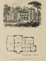 An illustration from Cottage residences : or, A series of designs for rural cottages and cottage villas, and their gardens and grounds. Adapted to North America (1847)