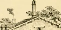 An illustration from Cottages and cottage life : containing plans for country houses, adapted to the means and wants of the people of the United States ; with directions for building and improving for the laying out and embellishing of grounds ; with some sketches of life in the country (1848)