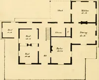 An illustration from Cottages and cottage life : containing plans for country houses, adapted to the means and wants of the people of the United States ; with directions for building and improving for the laying out and embellishing of grounds ; with some sketches of life in the country (1848)