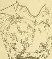 An illustration from Cottages and cottage life : containing plans for country houses, adapted to the means and wants of the people of the United States ; with directions for building and improving for the laying out and embellishing of grounds ; with some sketches of life in the country (1848)