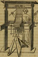 An illustration from History of the cotton manufacture in Great Britain : with a notice of its early history in the East, and in all the quarters of the globe : a description of the great mechanical inventions, which have caused its unexampled extension in Britain, and a view of the present state of the manufacture and the condition of the classes engaged in its several departments (1835)