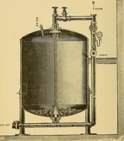 An illustration from Cotton manufacture: a manual of practical instruction in the processes of opening, carding, combing, drawing, doubling, and spinning of cotton, and the methods of dyeing and preparing goods for the market (1894)