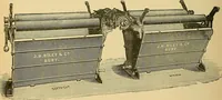 An illustration from Cotton manufacture: a manual of practical instruction in the processes of opening, carding, combing, drawing, doubling, and spinning of cotton, and the methods of dyeing and preparing goods for the market (1894)
