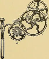 An illustration from Cotton manufacture: a manual of practical instruction in the processes of opening, carding, combing, drawing, doubling, and spinning of cotton, and the methods of dyeing and preparing goods for the market (1894)