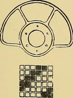 An illustration from Cotton manufacture: a manual of practical instruction in the processes of opening, carding, combing, drawing, doubling, and spinning of cotton, and the methods of dyeing and preparing goods for the market (1894)