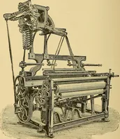 An illustration from Cotton manufacture: a manual of practical instruction in the processes of opening, carding, combing, drawing, doubling, and spinning of cotton, and the methods of dyeing and preparing goods for the market (1894)