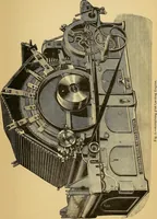 An illustration from Cotton manufacture: a manual of practical instruction in the processes of opening, carding, combing, drawing, doubling, and spinning of cotton, and the methods of dyeing and preparing goods for the market (1894)