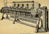 An illustration from Cotton manufacture: a manual of practical instruction in the processes of opening, carding, combing, drawing, doubling, and spinning of cotton, and the methods of dyeing and preparing goods for the market (1894)