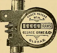 An illustration from Cotton manufacture: a manual of practical instruction in the processes of opening, carding, combing, drawing, doubling, and spinning of cotton, and the methods of dyeing and preparing goods for the market (1894)