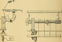 An illustration from Cotton manufacture: a manual of practical instruction in the processes of opening, carding, combing, drawing, doubling, and spinning of cotton, and the methods of dyeing and preparing goods for the market (1894)