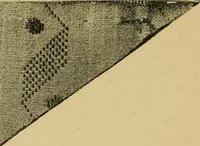 An illustration from Cottons, linens, woollens, silks. How to buy and judge materials. A useful guide with facts for warehouse, shop and home (1914)