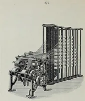 An illustration from The cotton weaver's handbook : a practical guide to the construction and costing of cotton fabrics, with studies in design (1908)