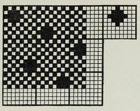 An illustration from The cotton weaver's handbook : a practical guide to the construction and costing of cotton fabrics, with studies in design (1908)