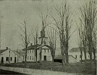 An illustration from The country church in colonial counties as illustrated by Addison County, Vt., Tompkins County, N.Y., and Warren County, N.Y (1922)