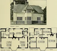 An illustration from Country cottages and week-end homes (1907)