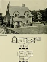 An illustration from Country cottages and week-end homes (1907)