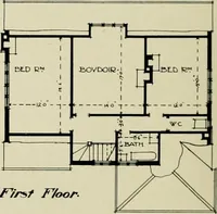 An illustration from Country cottages and week-end homes (1907)