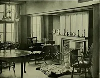 An illustration from Country cottages and week-end homes (1907)
