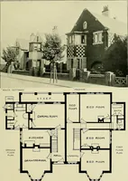 An illustration from Country cottages and week-end homes (1907)