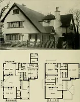 An illustration from Country cottages and week-end homes (1907)