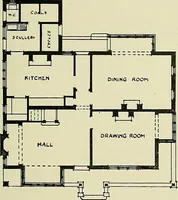 An illustration from Country cottages and week-end homes (1907)