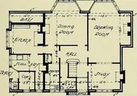 An illustration from Country cottages and week-end homes (1907)