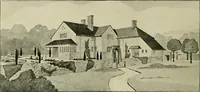 An illustration from Country cottages and week-end homes (1907)