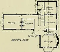 An illustration from Country cottages and week-end homes (1907)