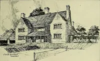 An illustration from Country cottages and week-end homes (1907)