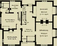 An illustration from Country cottages and week-end homes (1907)
