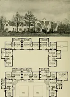 An illustration from Country cottages and week-end homes (1907)