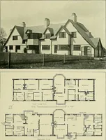An illustration from Country cottages and week-end homes (1907)