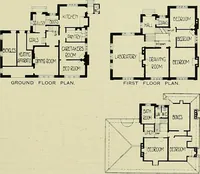 An illustration from Country cottages and week-end homes (1907)