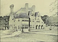 An illustration from Country cottages and week-end homes (1907)