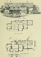 An illustration from Country cottages and week-end homes (1907)