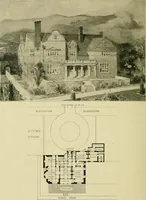 An illustration from Country cottages and week-end homes (1907)