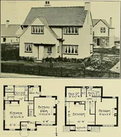 An illustration from Country cottages and week-end homes (1907)