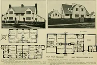 An illustration from Country cottages and week-end homes (1907)