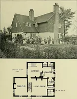 An illustration from Country cottages and week-end homes (1907)