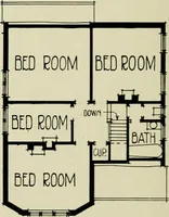 An illustration from Country cottages and week-end homes (1907)