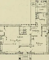 An illustration from Country cottages and week-end homes (1907)
