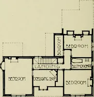 An illustration from Country cottages and week-end homes (1907)