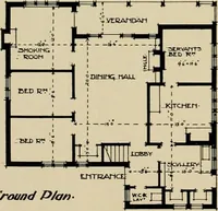 An illustration from Country-cottages and week-end homes (1912)