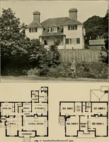 An illustration from Country-cottages and week-end homes (1912)
